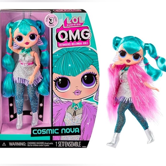 L.O.L. Surprise! O.M.G. Cosmic Nova Fashion Doll accessories/Cosmic Queen sister - Picture 1 of 6